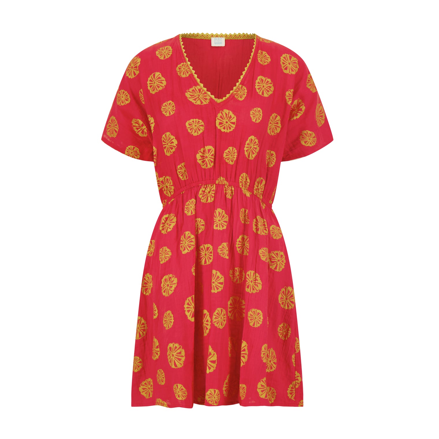 Zara Women's Caftan Red Sand Dollar