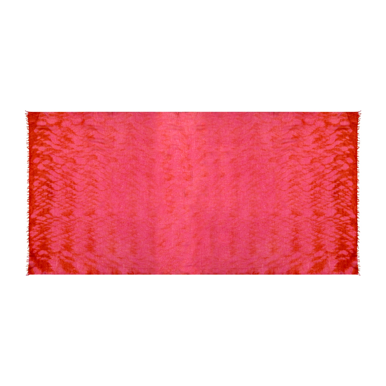 Cashmere Dip Dye Saline Pareo Hibiscus Flower