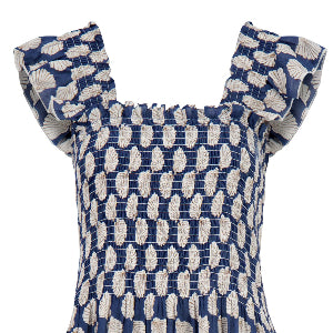 Paloma Women's Maxi Dress Shell Beach Navy