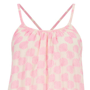 Mer St Barth Chantal Women's Sundress Shell Beach Pink