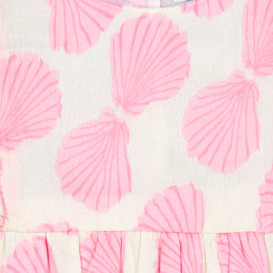 Anna Baby Romper Shell Beach Pink
