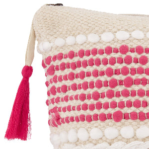 Saline Beach Mini Zip Pouch Pink