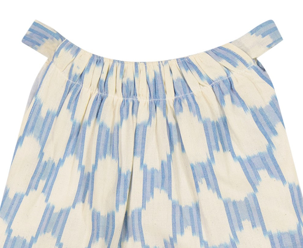 Colette Girls Top and Short Set Sky Blue IKat