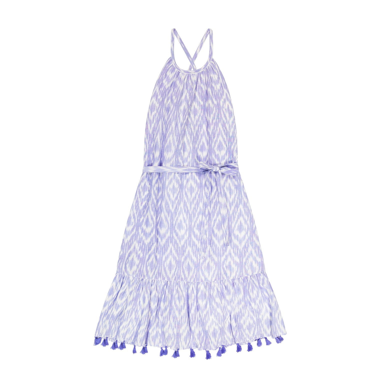 Chantal Women's Sundress Blue Ikat