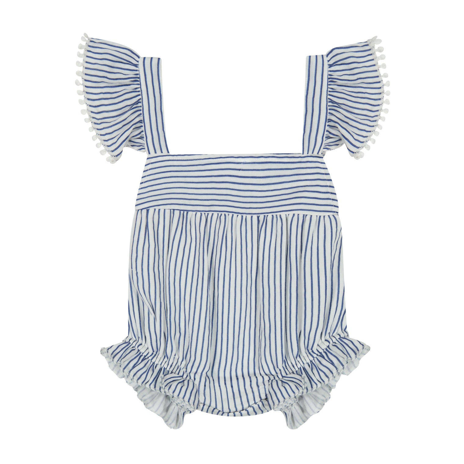 Chloe Baby Romper Marine Stripe