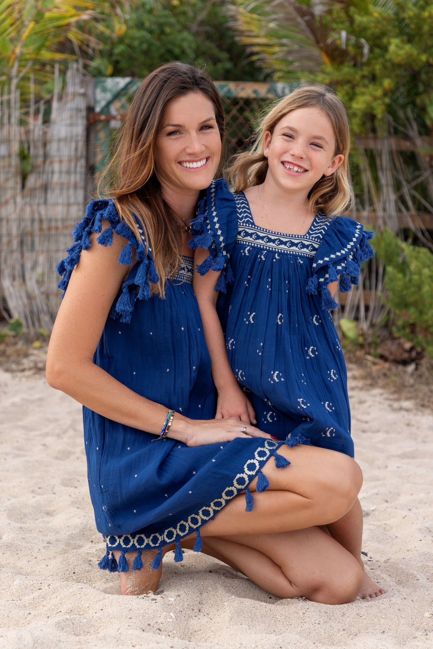 Mini Sandrine Womens Dress Galaxy Embroidery