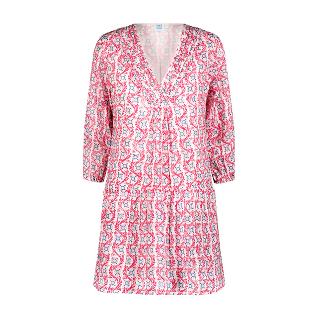 Mer St Barth Marina Women's Mini Dress Jaipur Bloom
