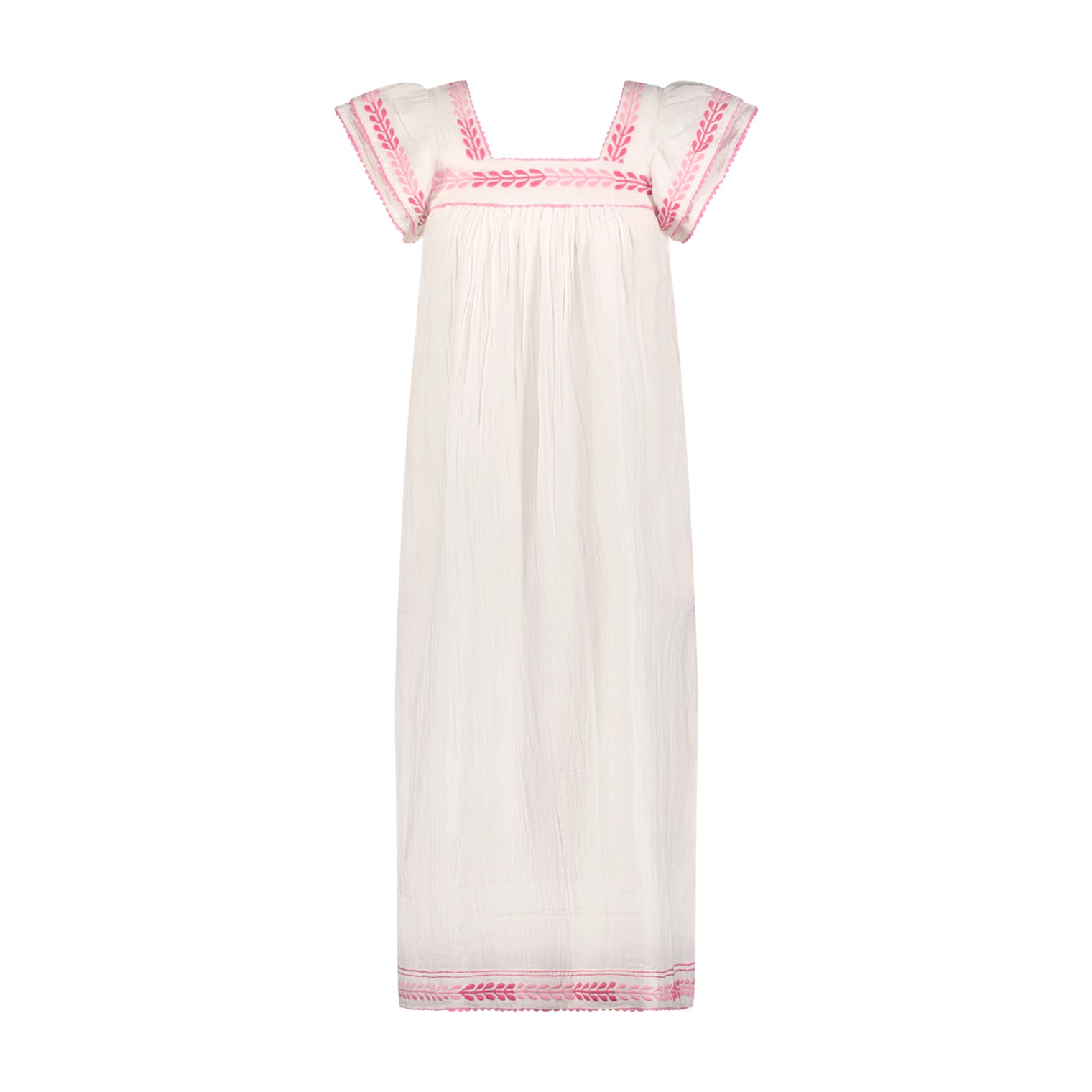 Maxi Sandrine Women's Dress Petal Embroidery