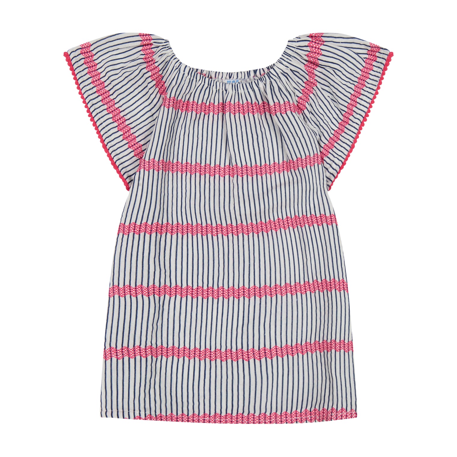 Mini Capucine Girls Marine Stripe