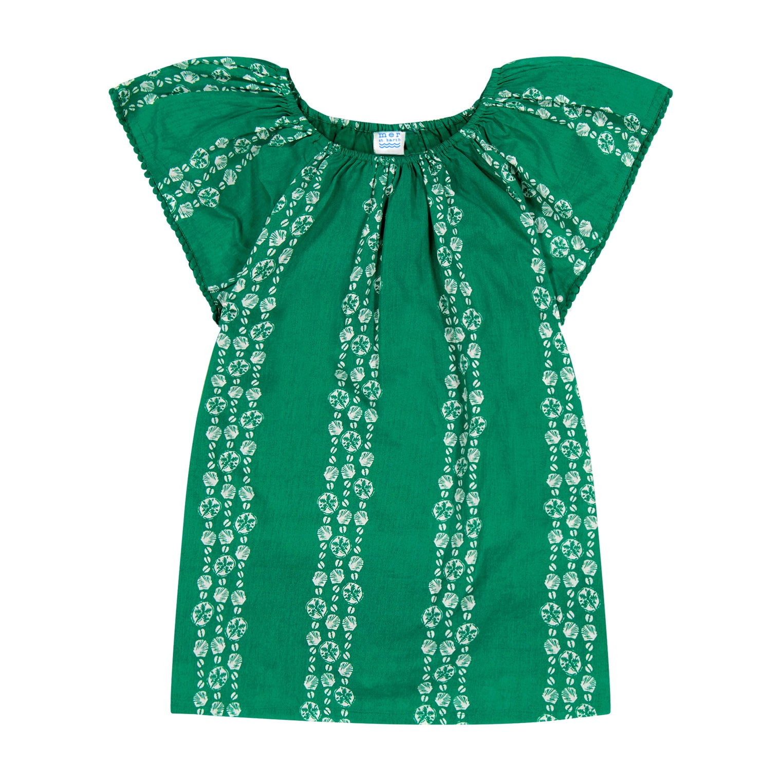 Mini Capucine Girls Caftan Jungle Sea Shells