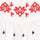 Red White Navy Embroidery