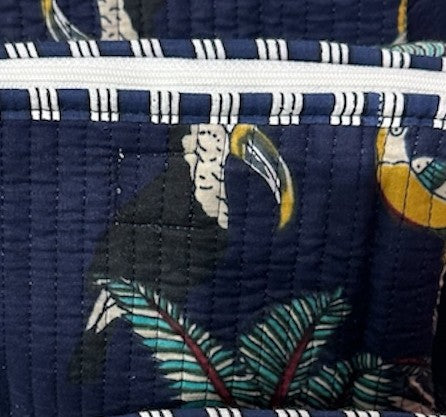 Jungle Pouch Set of 3 Navy