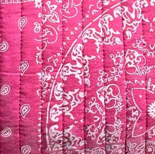 Chantal Women's Sundress Patchwork Bandana Pink