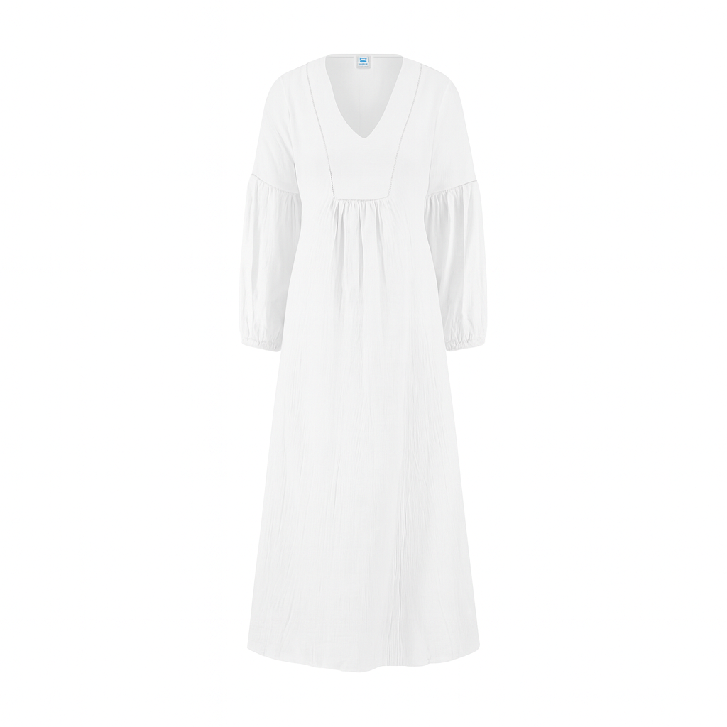 "Pre-Order" Kelly Kaftan #1 Cloud Dancer (Pantone Color of the Year)