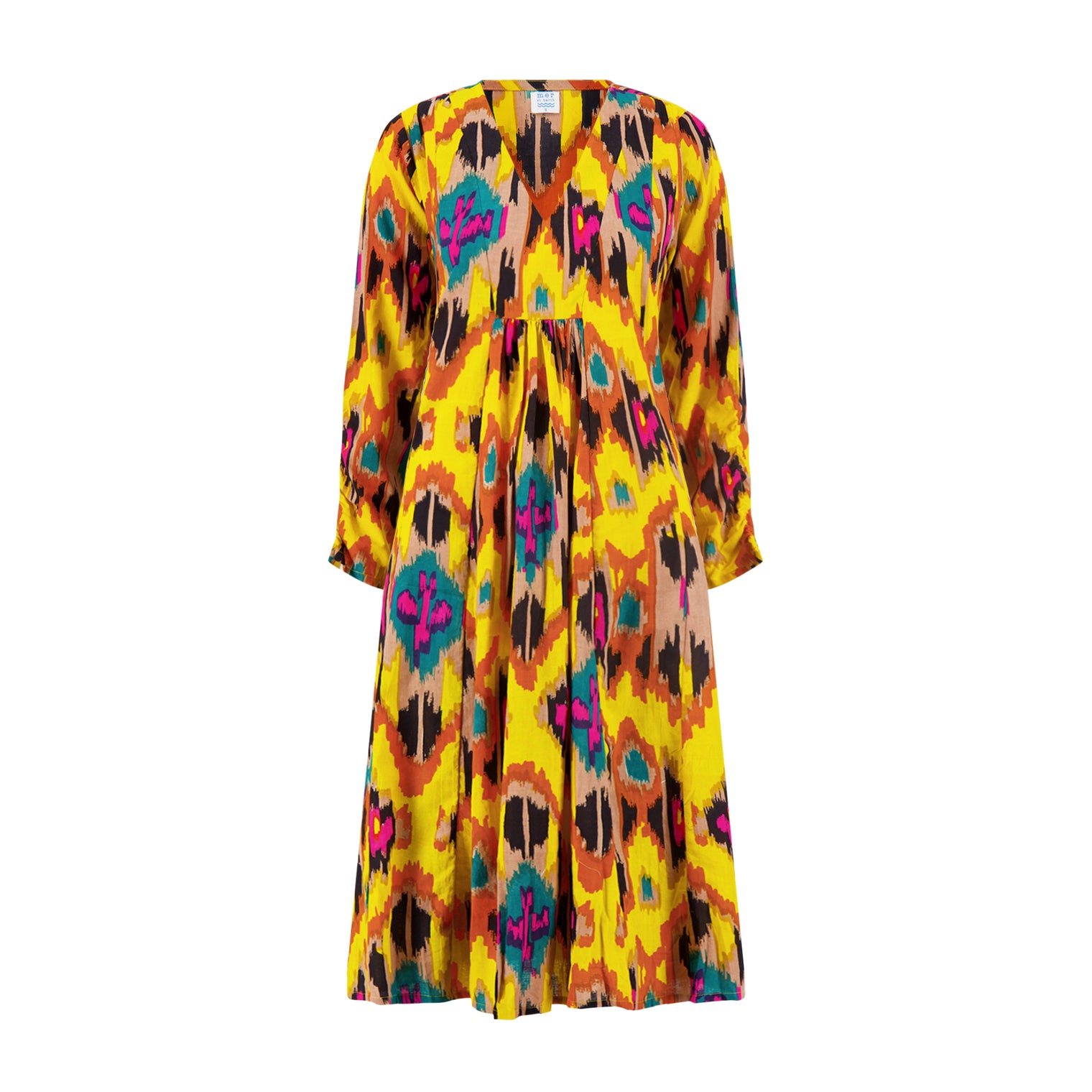 Corisol Women's Caftan Fiesta Gold Ikat