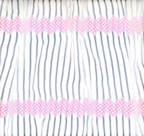 Mer St Barth Estelle Women's Fringed Shirtdress Marine Stripe Embroidery