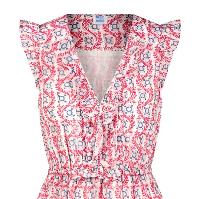 Mer St Barth Giselle Women's Maxi Dress Jaipur Bloom
