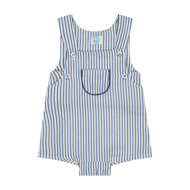 Mer St Barth Julien Baby Boy Romper Marine Stripe