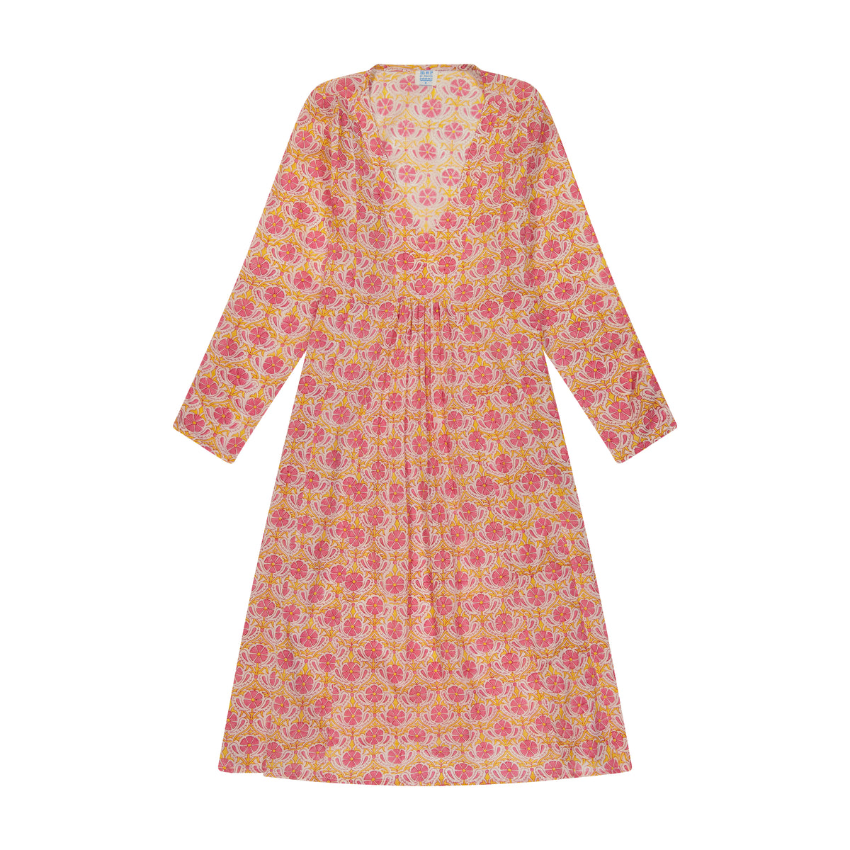 Mer St Barth Women's "Le Reve" St Barth Caftan Pink Poppy