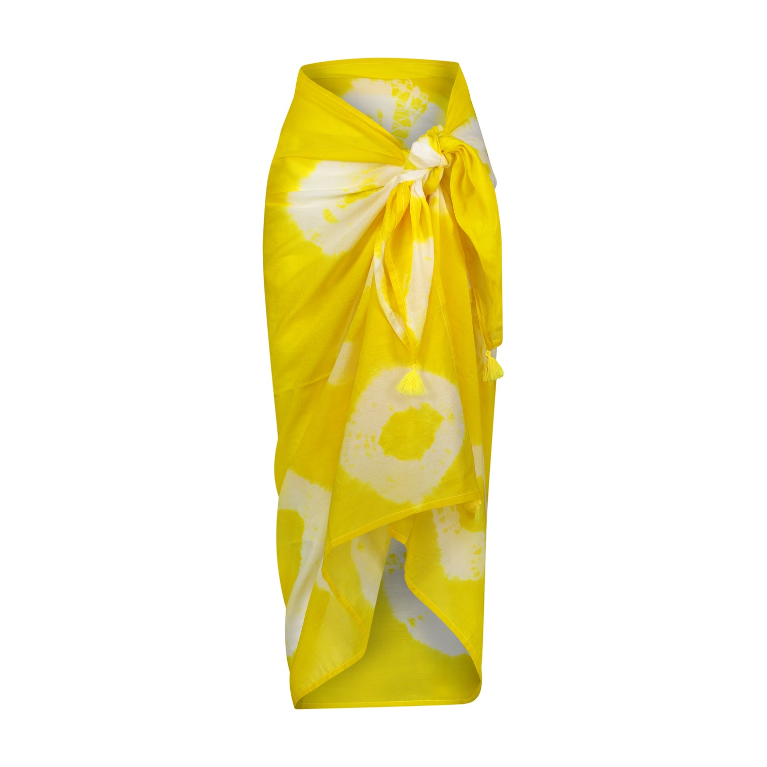 Cotton Saline Pareo Soleil Tie-Dye