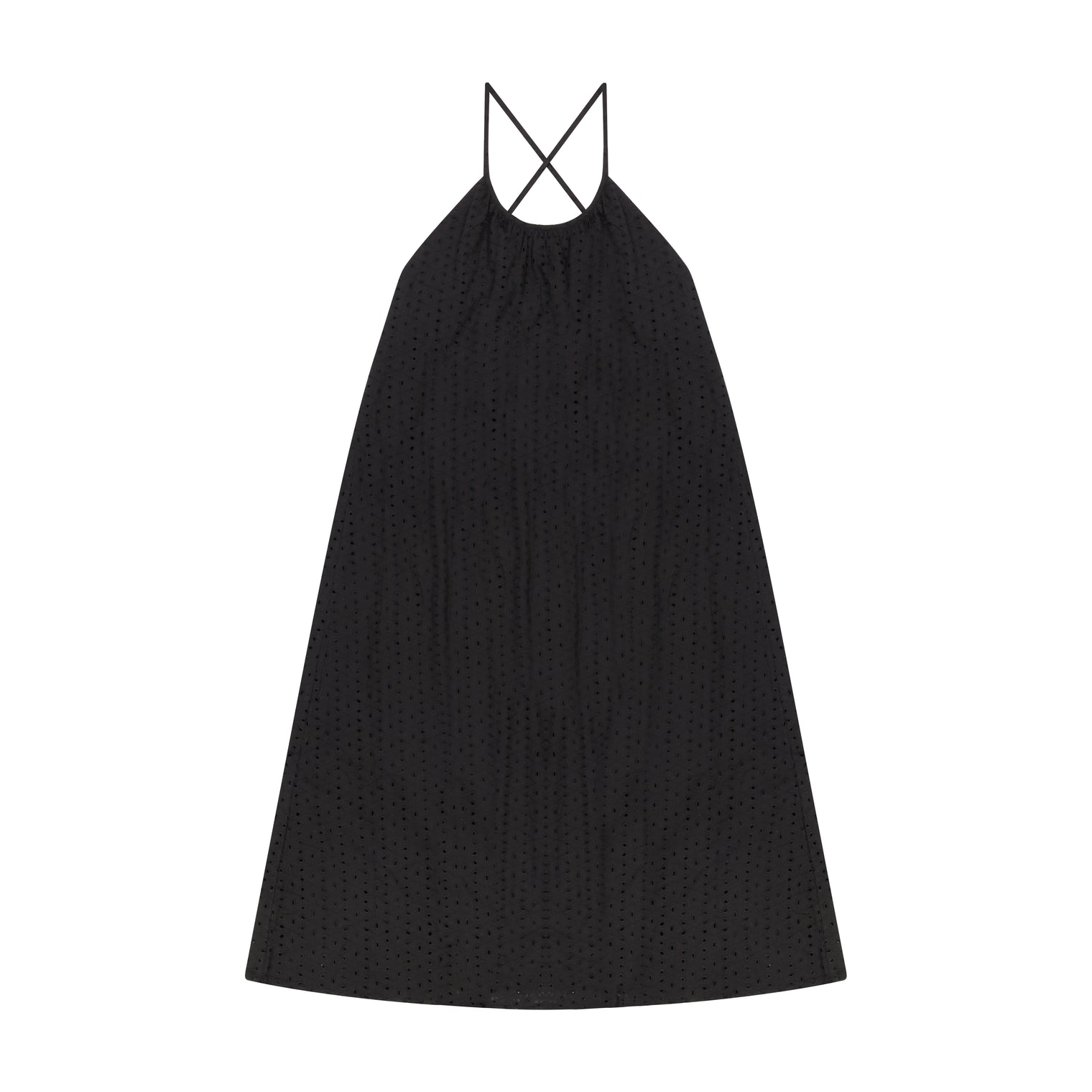 Chantal Women's Sundress Black Eyelet