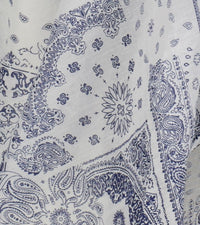 Cotton Saline Pareo White Bandana