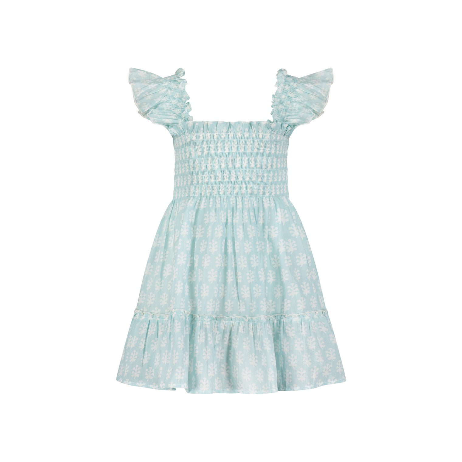 Mini Paloma Girl's Dress Seafoam Booty