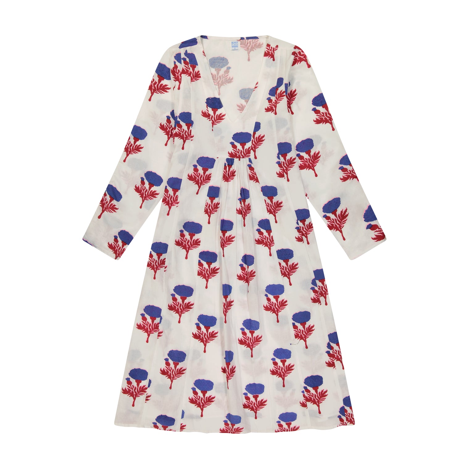 Women's "Le Reve" St Barth Caftan Navy Regal