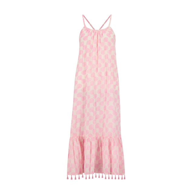Mer St Barth Chantal Women's Sundress Shell Beach Pink