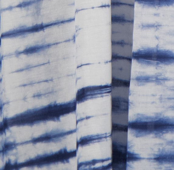 Anais Womens Shirtdress Navy Shibori