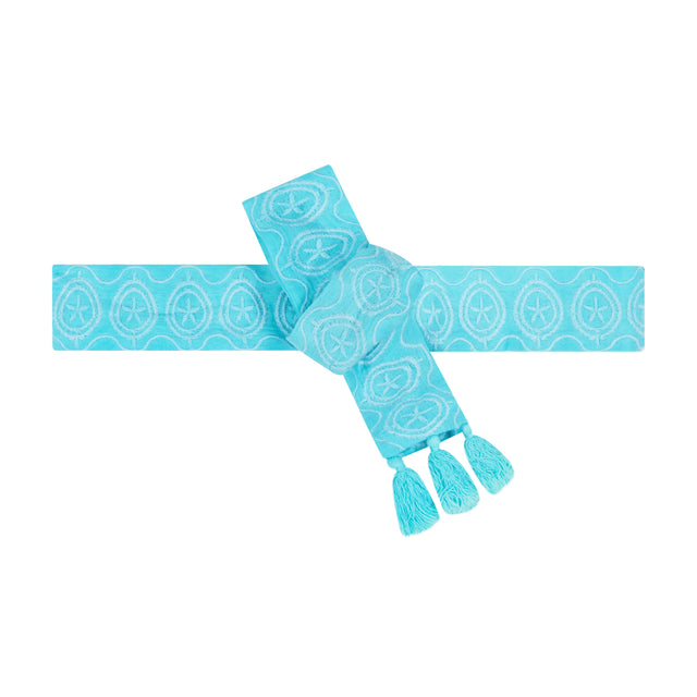 Mer St Barth Embroidery Belt Pool Embroidery