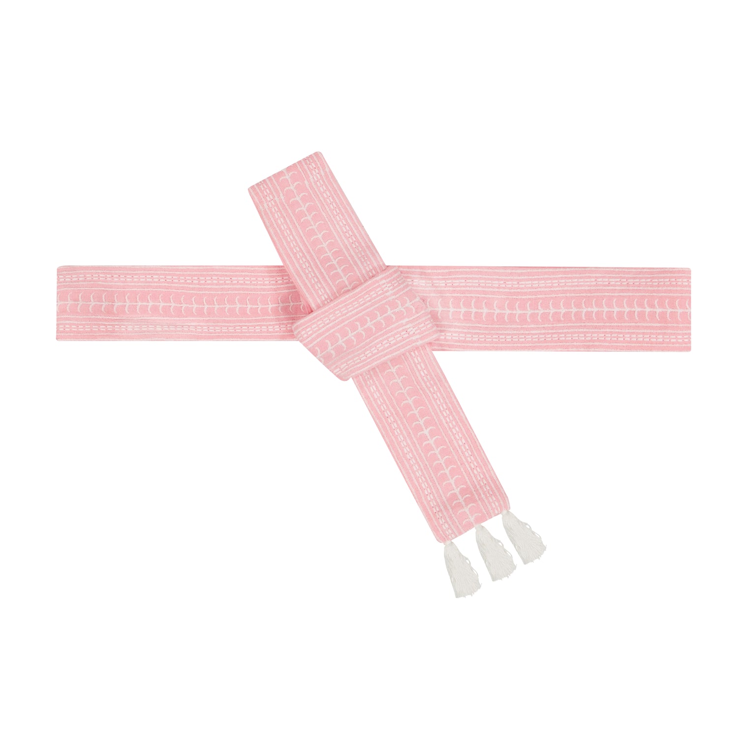 Embroidery Belt Pink Embroidery