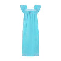Maxi Sandrine Womens Dress Pool Embroidery