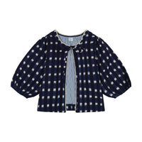 Marisol Boho Jacket Midnight Navy Ikat