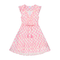 Giselle Women's Mini Dress Shell Beach Pink