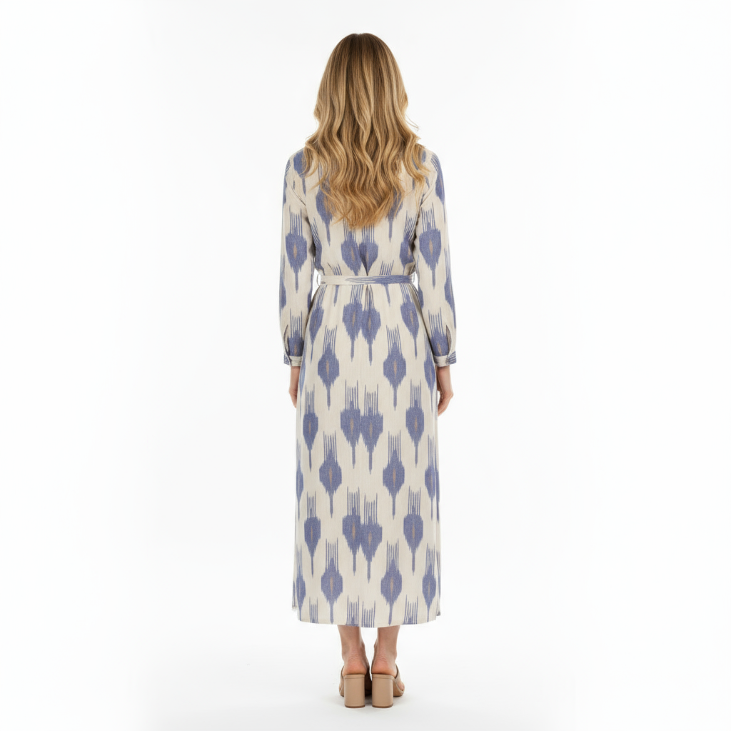 Anais Womens Shirtdress La Crème Ikat
