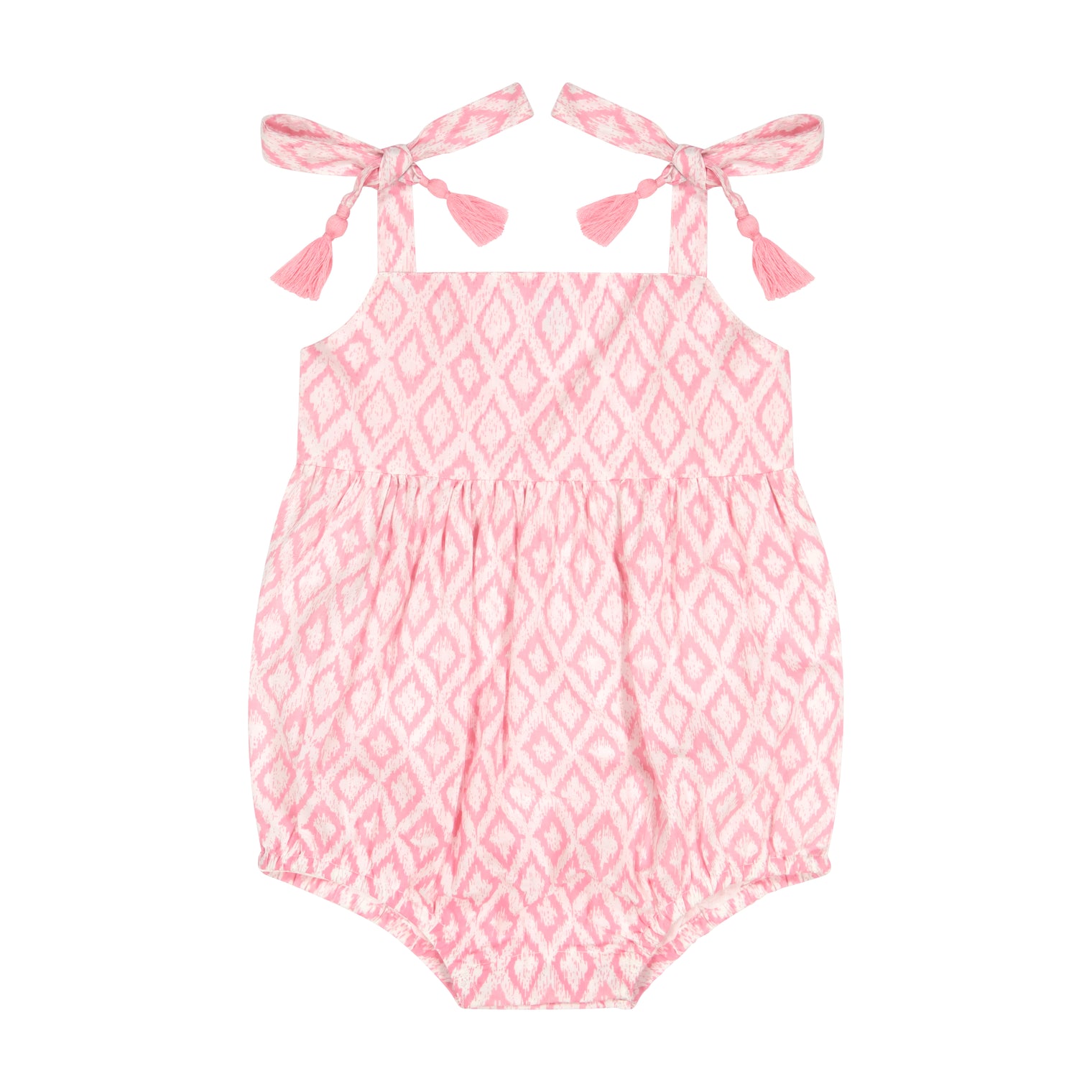 Zoe Romper Soft Pink Ikat