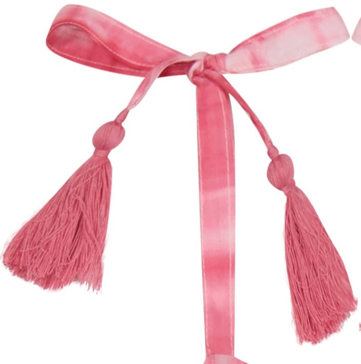 Bella Girl's Shoulder Tie Sundress Hibiscus Shibori
