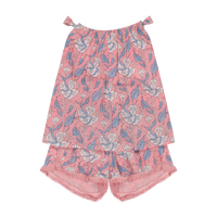 Colette Girls Top and Short Set Blossom