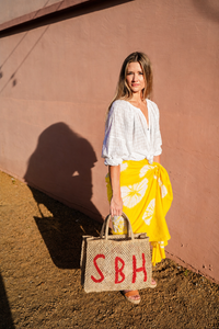 Cotton Saline Pareo Soleil Tie-Dye