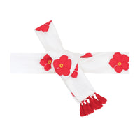 Embroidery Belt Hibiscus Applique