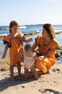 Chloe Baby Romper Talelayo Gold