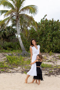 Giselle Women's Maxi Dress White Eyelet
