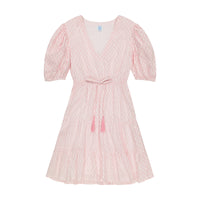 Florence Women's Mini Dress Rose Stripe