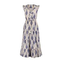 Giselle Womens Maxi Dress La Creme Ikat