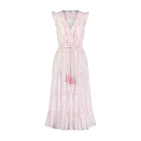 Giselle Women's Maxi Dress Pink Butterfly