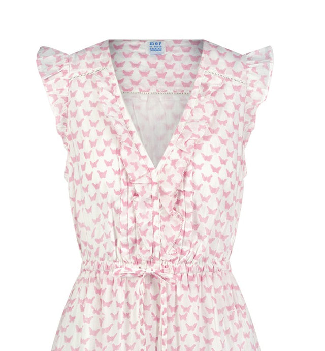 Giselle Women's Maxi Dress Pink Butterfly