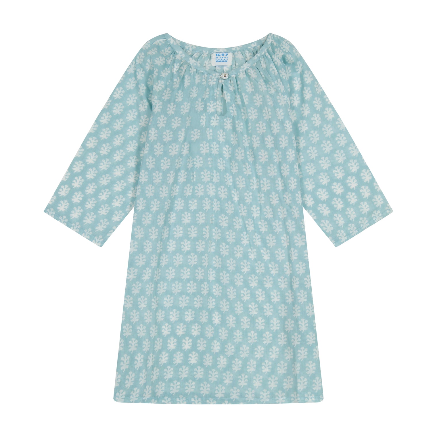 Girl's "Le Reve" St Barth Caftan Seafoam Booty