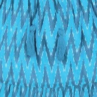 Giselle Women's Maxi Dress Turquoise Ikat