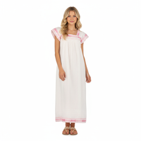Maxi Sandrine Women's Dress Petal Embroidery